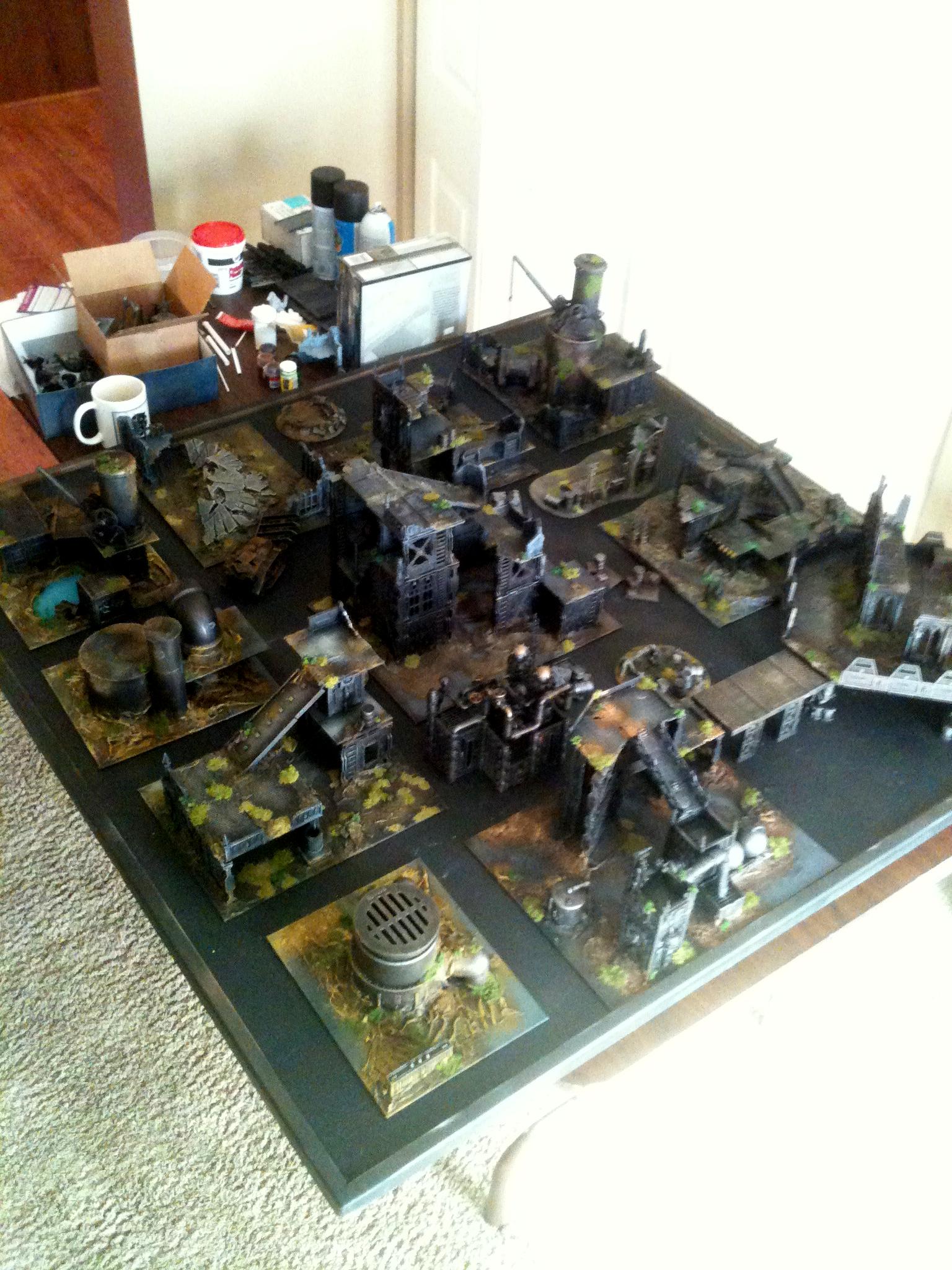 Hive, Necromunda, Ruins, Terrain My Necromunda board Gallery